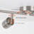 33.22'' 4 -Light Linear Track Kit Bulb Replaceable LED Ceiling Spotlight with 4 8W GU10 Bulbs 3000K-130523581