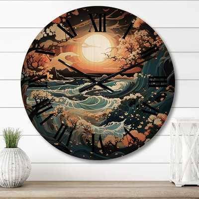 Horloge murale Stepanie