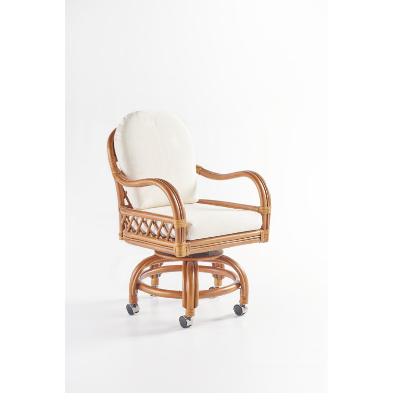 Fauteuil en osier / rotin Sanders, Coquille Meeks