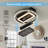 20Inch Modern Leafless Ceiling Fan With Remote Control Removable And Washable, Reversible Motor-1091235635