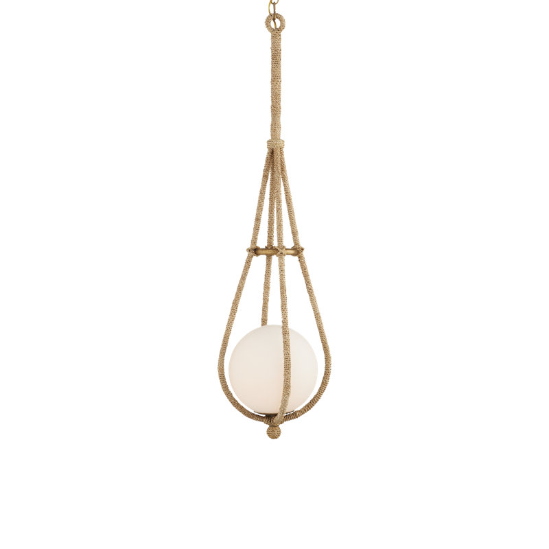 Luminaire suspendu en forme de goutte 1 lumière Passageway
