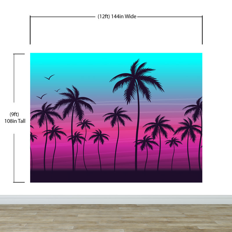 Abagayle Peel & Stick Wall Mural, 9' L X 12' W