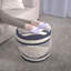 Repose-pieds cylindrique en tissu, repose-pieds