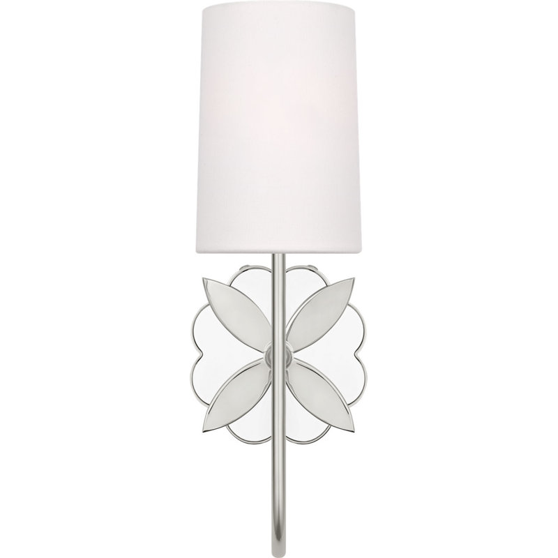 Spencer 14 Sconce, Polished Nickel
