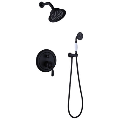 Système de douche complet avec valve brute