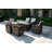 6 - Person Wicker Patio Dining Set with Rectangular Table , Cushions Included