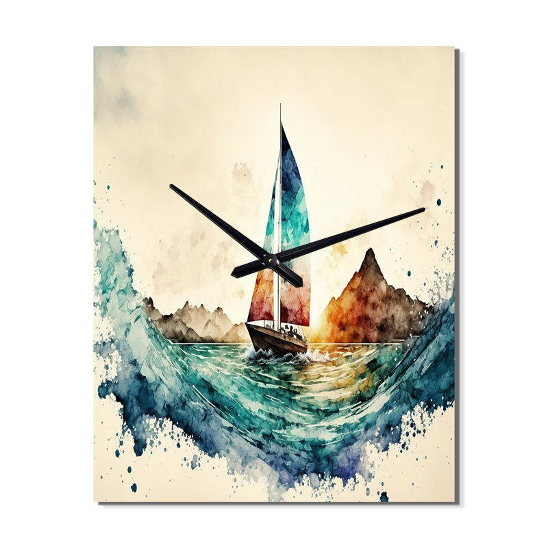 Jemiliah - Horloge murale bateau côtier, Petit