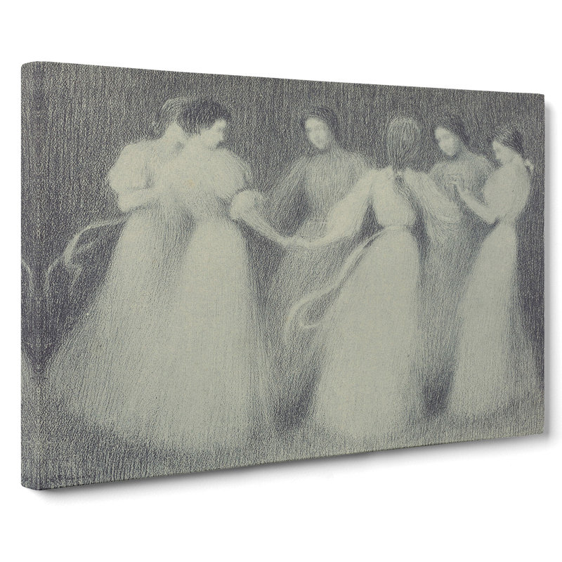 La Ronde by Henri Le Sidaner - Wrapped Canvas, 40cm H x 60cm W x 3cm D