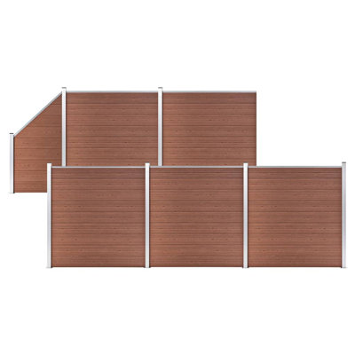 Nalley 64 cm H x 379.92 cm W Fence Panels Fencing