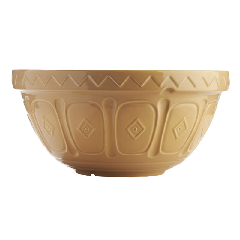 Mason Cash 2.15-Quart Cane Ceramic Mixing Bowl
