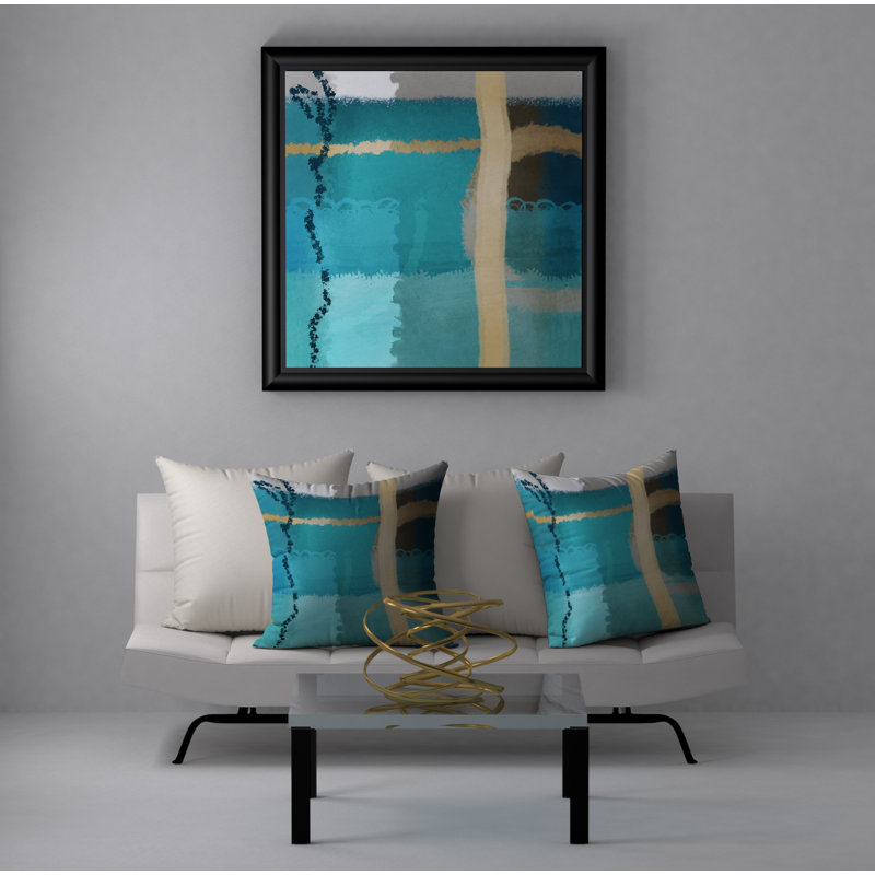 Housse de coussin carrée/insert, 24 po x 24 po