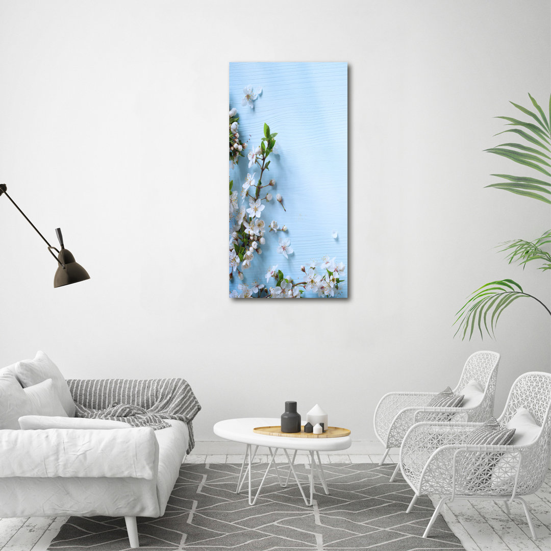 Cherry Blossoms - Wrapped Canvas Print
