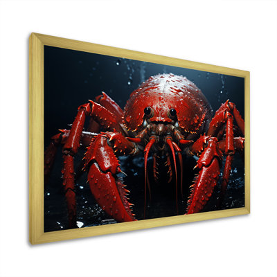 Red Mantis Shrimp II, reproduction d'art sur toile