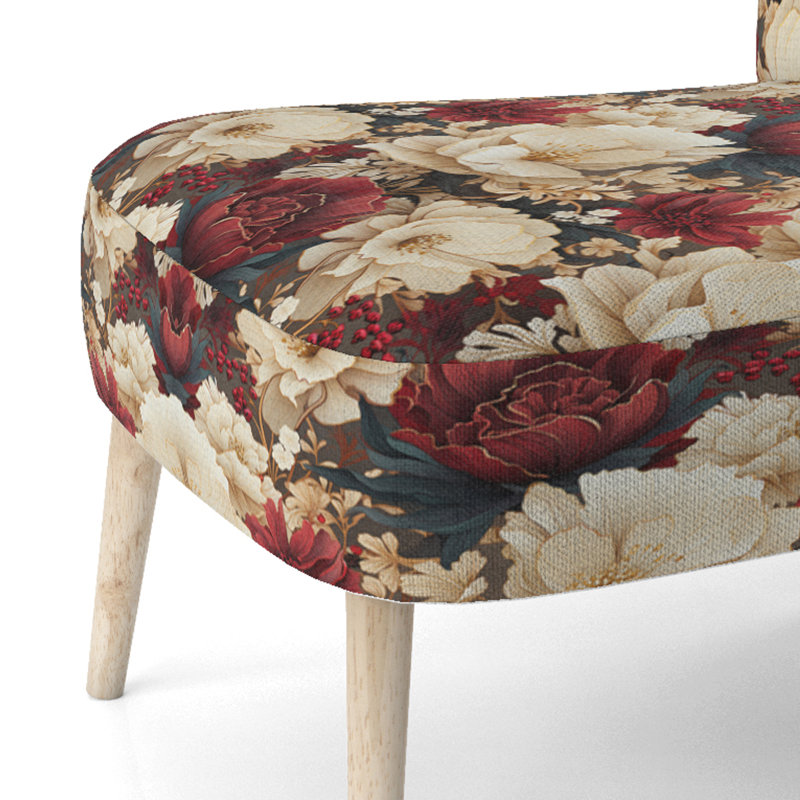 Chaise d'appoint rembourrée Cottage Rich