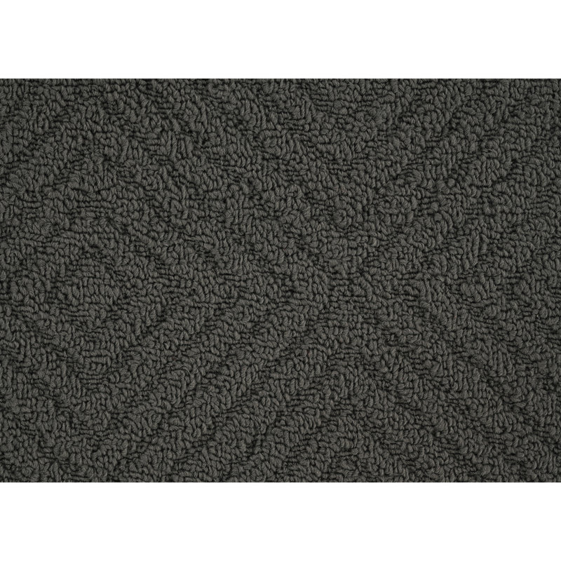  Brentwood Jasmine 3 ft. x 8 ft. Area Rug Cinder Gray, Cinder Gray, 3 ft. x 8 ft.