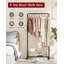 72cm Rolling Clothing Rack