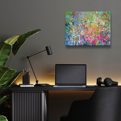 'Garden Of Light 3' by Dorothy Fagan Acrylic Glass Wall Art, 16" x 12"