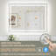 Miroir de salle de bain mural Aolaith-1281314016