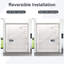 Porte de douche coulissante double semi-sans cadre H 44 po x l 72 po x H 44 po-120179037