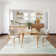 Simple Fresh Square Pattern Non-Slip Bottom Cotton Fabric Soft Tender Green Carpet Fringed Area Rug