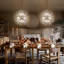 Dandelion 9-Light Sputnik Crystal Chandelier Starburst Sunburst Ceiling Lighting-2002822406