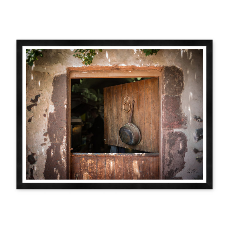 Kitchen Door Print by Tim Klein
