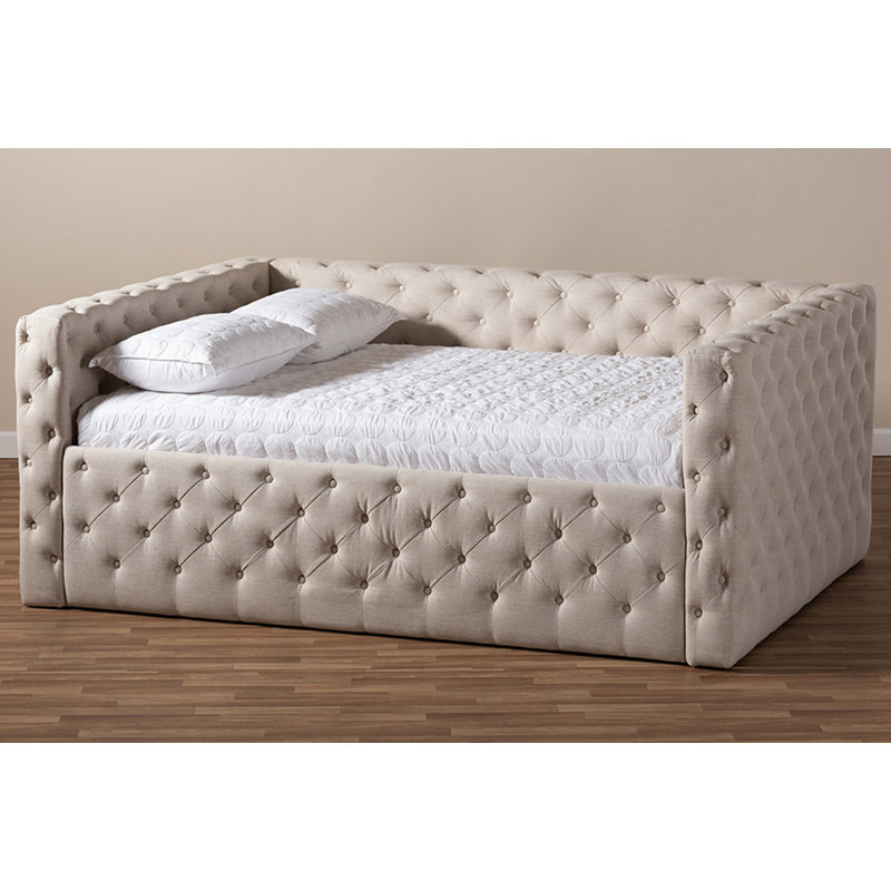 Lit de jour Pendergrass, Grand, Beige clair