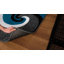 Tapis turquoise à motif abstrait Anghelina-24002568