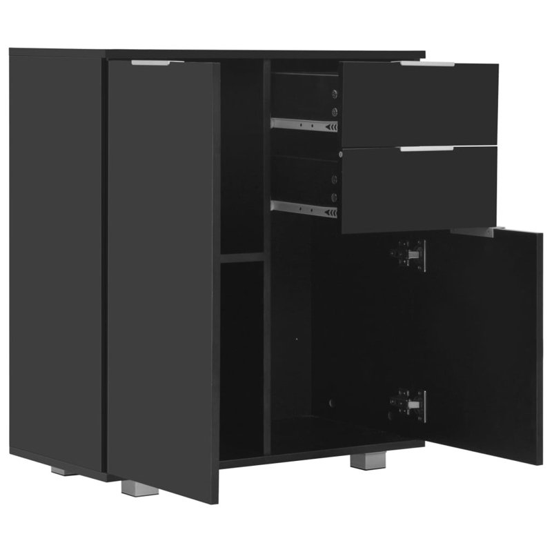 Brigdon Sideboard 71x35x80 cm, Black
