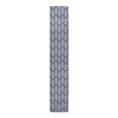 Rainbow Pattern Green 4 Table Runner