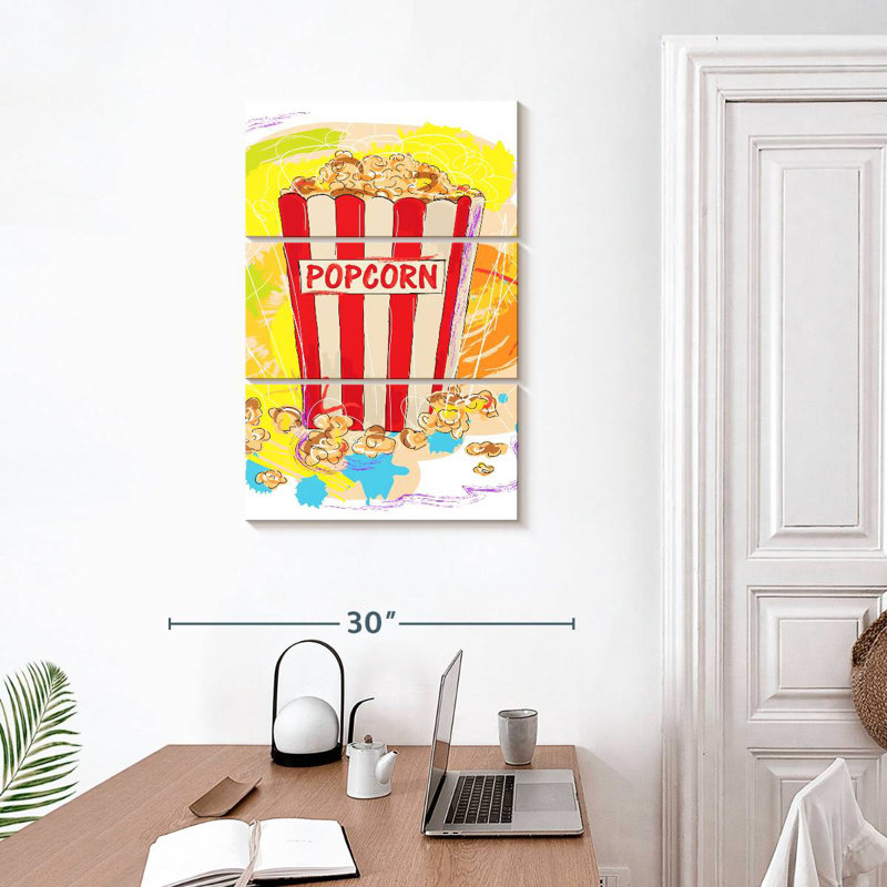 Yarlin Popcorn, 32" H x 20" W