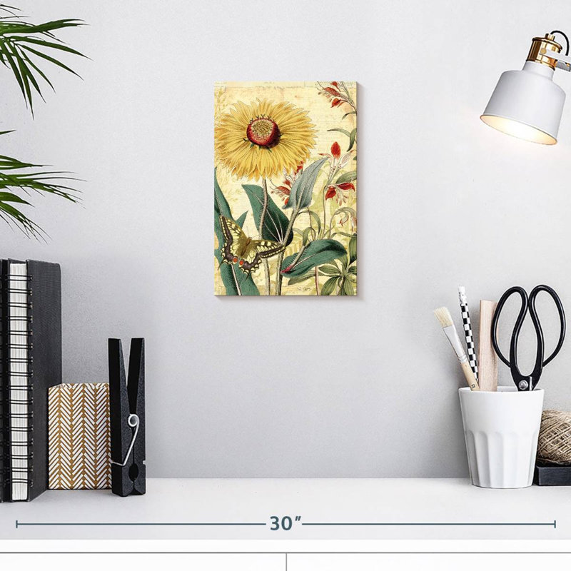 Festival des fleurs IV, H 12 po x l 8 po