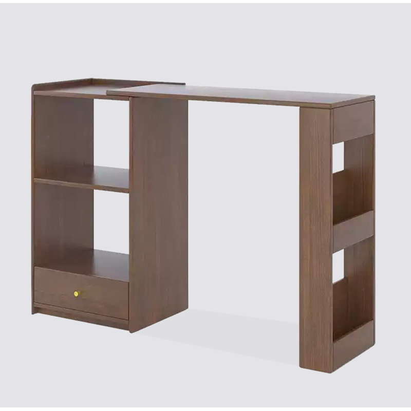 Table de bar télescopique Modern, Brun