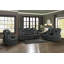 Fauteuil inclinable électrique avec porte-gobelets, noir-2033516309