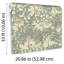 Arbour Serenade Green on Yellow Ground Wallpaper-411320462