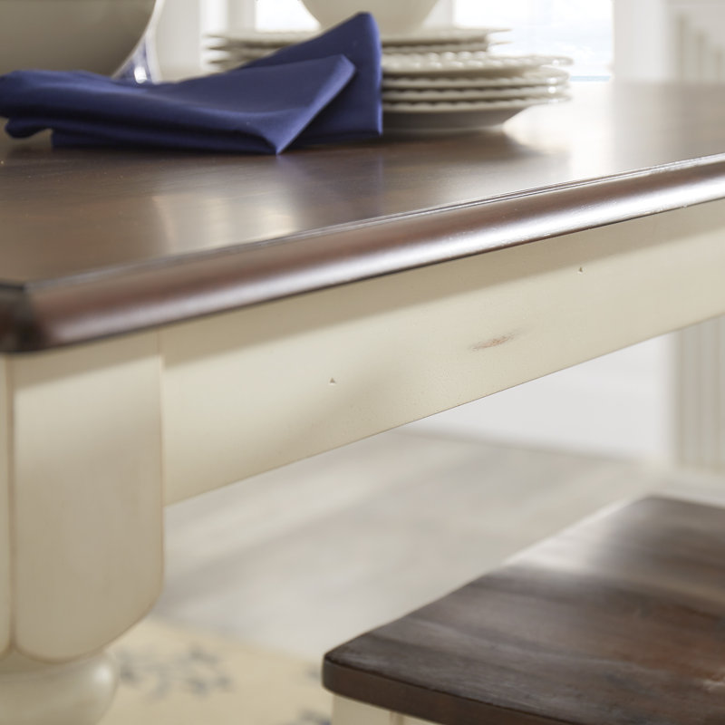 Ensemble repas Alyssha, Blanc antique