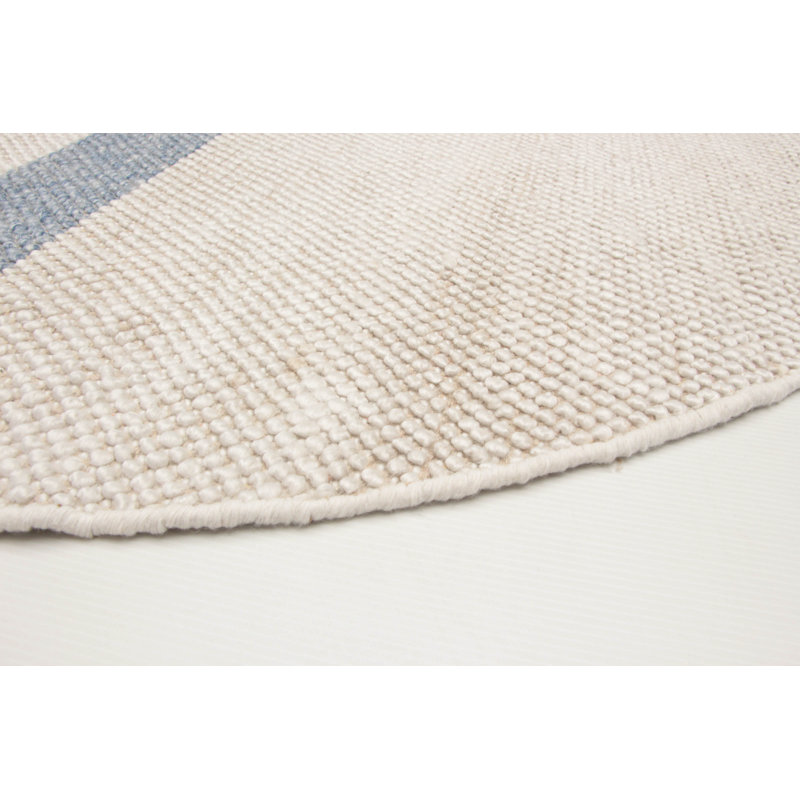 Tapis blanc Sienna 5 pi 10 po x 5 pi 10 po