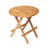 Table d'appoint pliante en teck