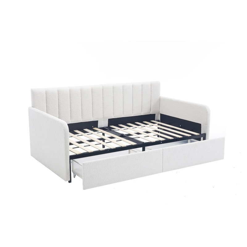 Luxurious Daybed with Versatile Storage Options for Enhanced Comfort