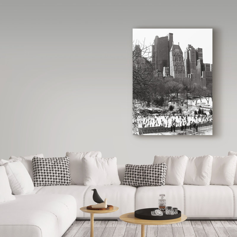 Avisha «Central Park 1», reproduction de photo sur toile tendue, H 19 po x l 14 po