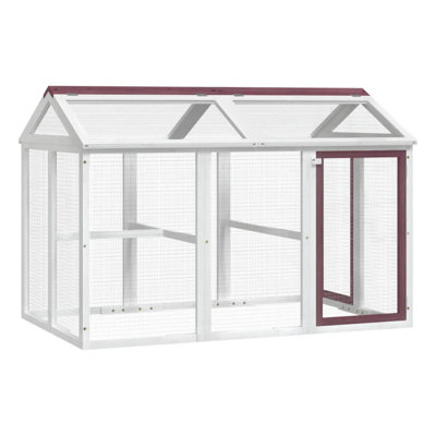 Encore Weather Resistant Bird and Rabbit Small Animal Hutch
