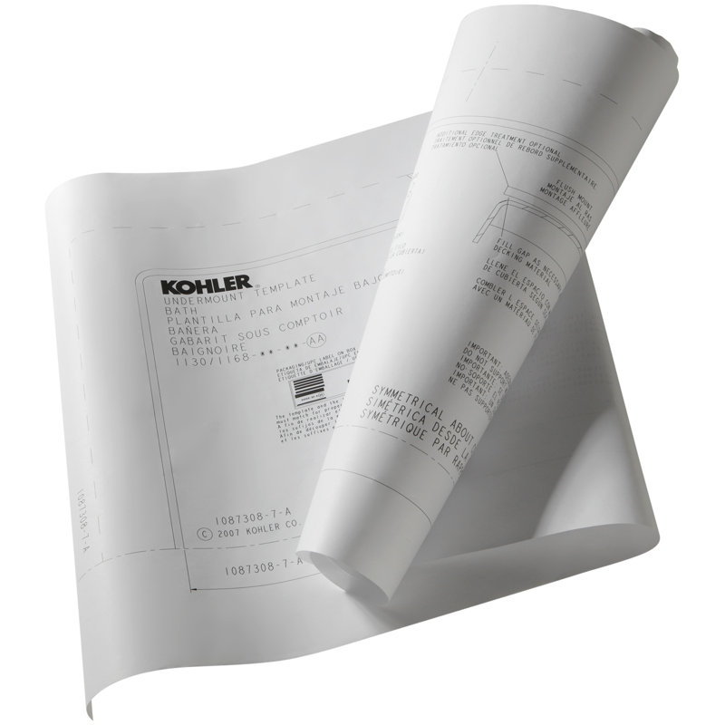 Ensemble d’installation pour k-1164/1165 Undermount