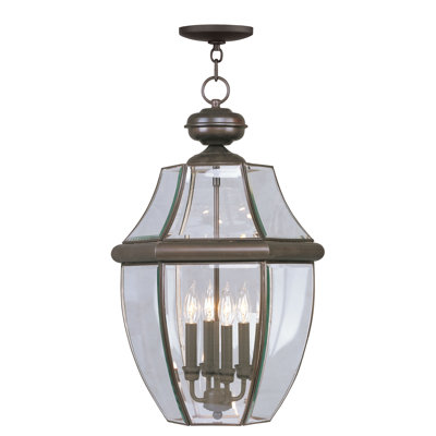 Alexavier 4 - Light Outdoor Hanging Lantern