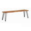 Banc de salle à manger en acacia