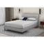 Lit tapissier avec 2 tables de chevet-114247276-114247274