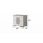 Ensemble de chambre à coucher avec tête de lit à DEL-1961702879-1961702875