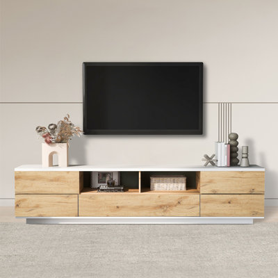 Meuble télé pour téléviseur de 78 po ou moins Hasiel