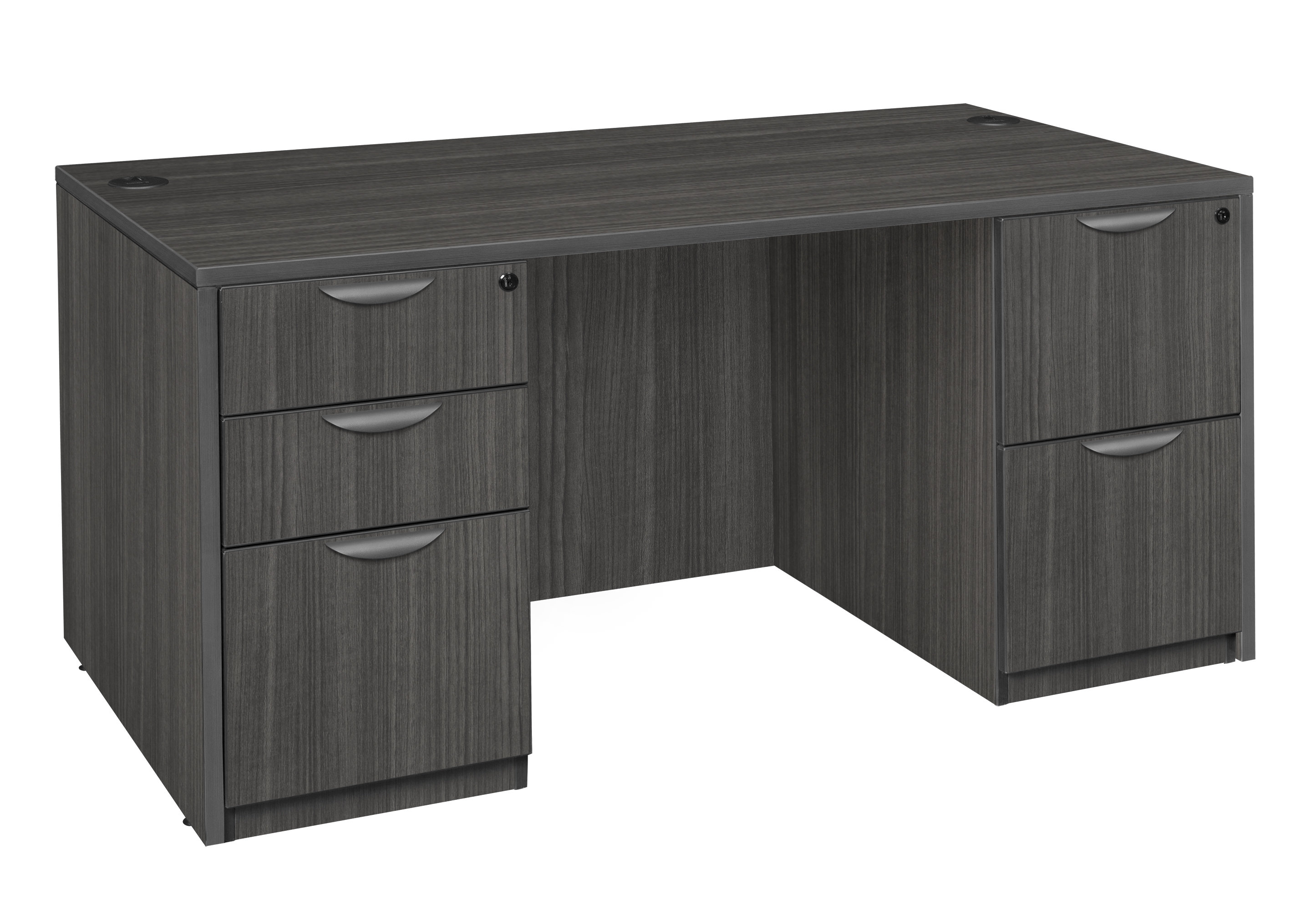 Regency Legacy Office Desk with Double Full Pedestal | Wayfair