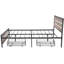 Grand lit plateforme avec rangement