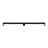 Dreamline Aqua 48 in. Linear Tile Insert Shower Drain, Matte Black-126059786-126119860